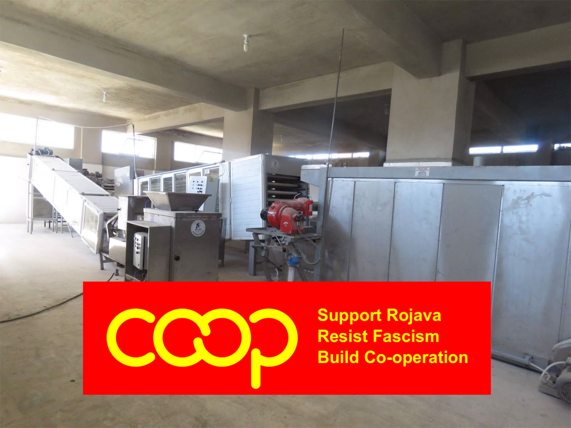 Progress Building Bakery co-op in Rojava